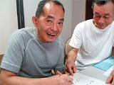 学習療法の様子